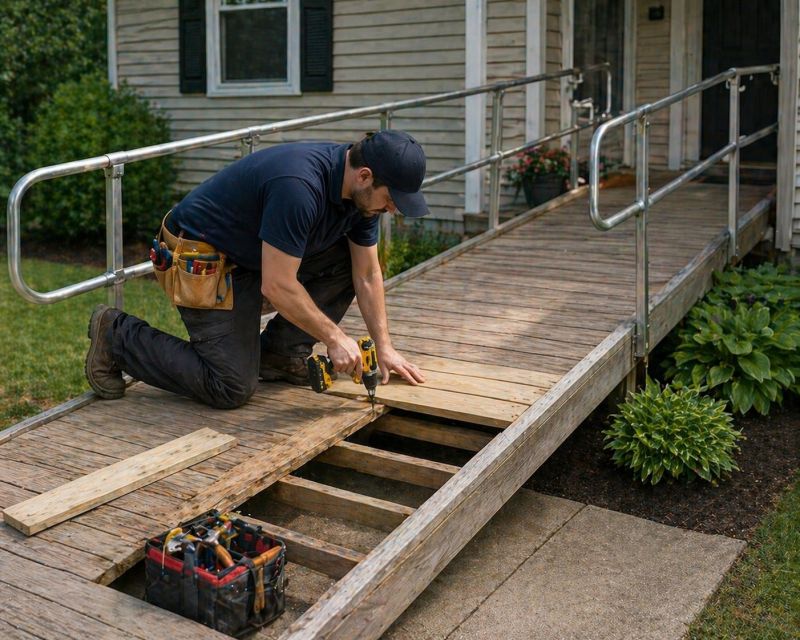 Wood Ramp Construction in Wilmington, NC